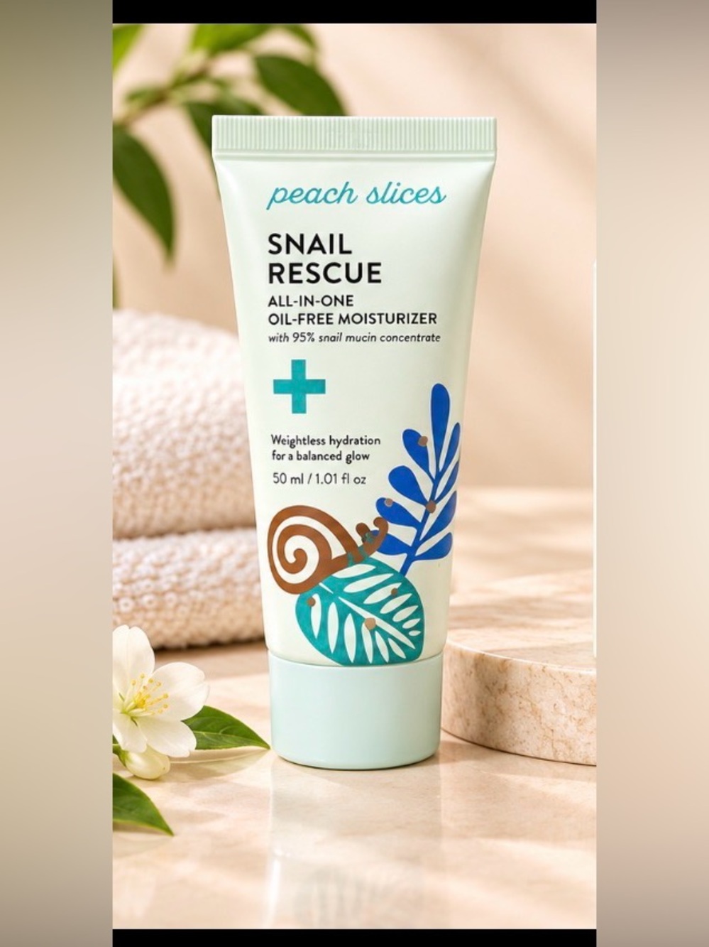 ☀️ 5/25 ☀️ Peach Slices Snail Rescue All-In-One Oil-Free Moisturizer – 1.01 oz.